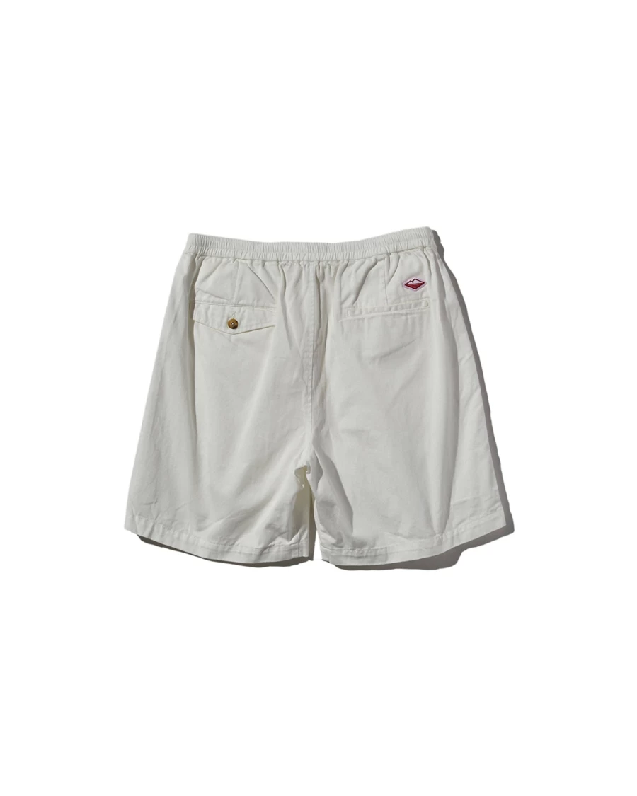 Battenwear Men's Off-White Weekend Shorts - Casual Comfort for Relaxation
