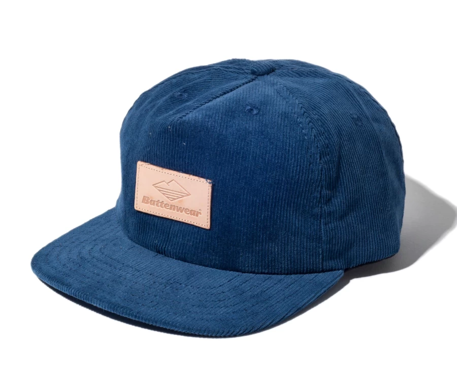 Battenwear Men's Club Cap in Pacific - Classic Cotton Baseball Hat for Men