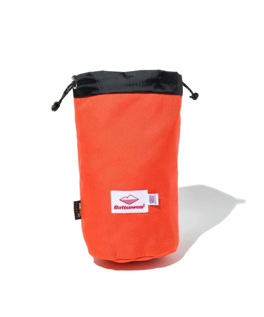Battenwear Men's Orange Stuff Bag V.2 - Durable Outdoor Gear