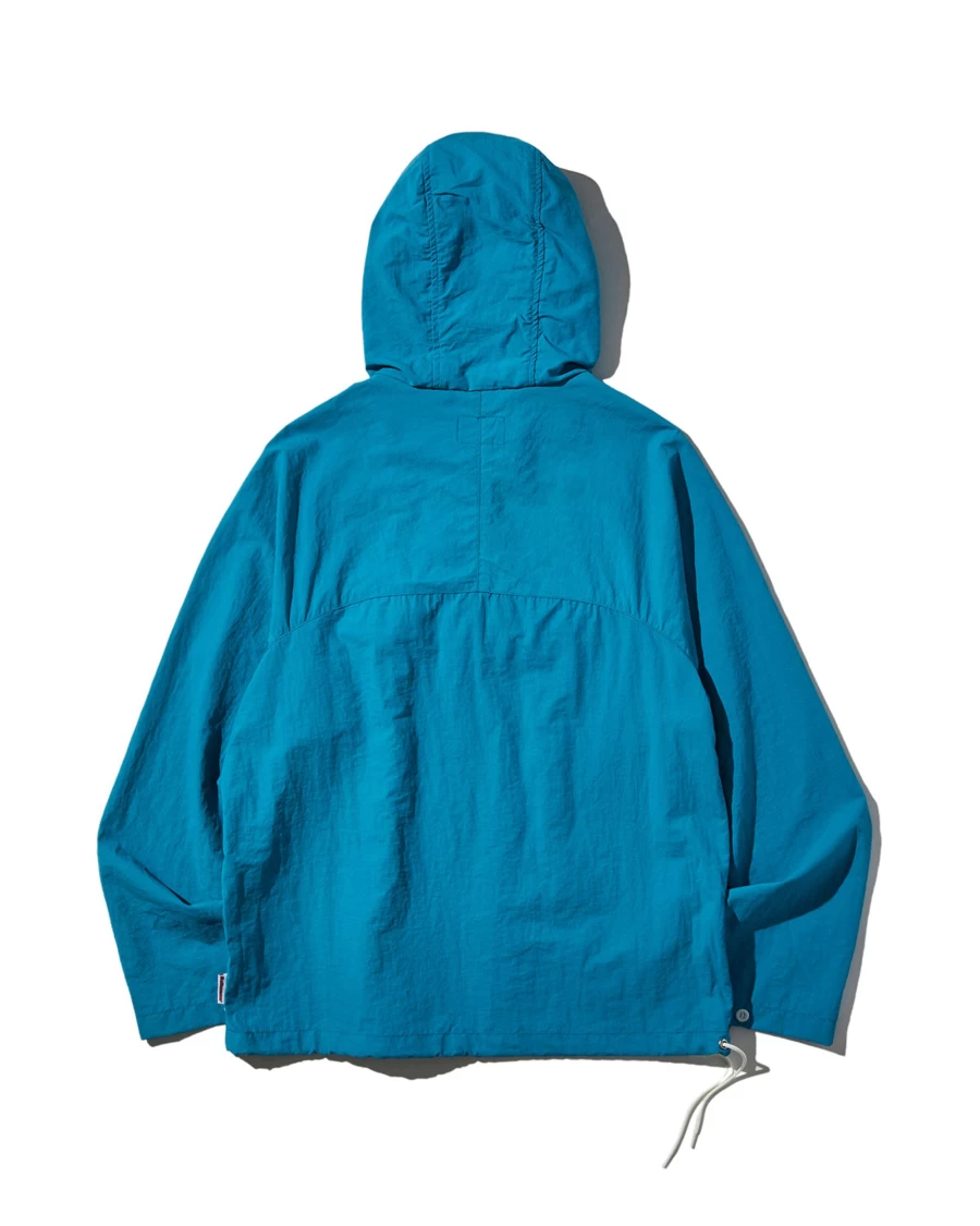 Battenwear Men's Aqua Packable Anorak Jacket - Lightweight Water-Resistant Travel Coat
