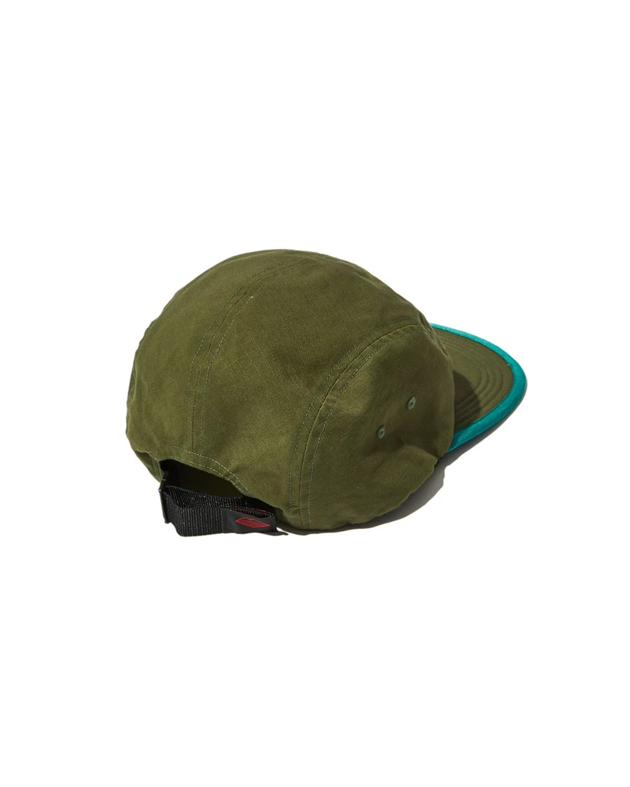 Battenwear Men's Olive Drab Ripstop Camp Cap