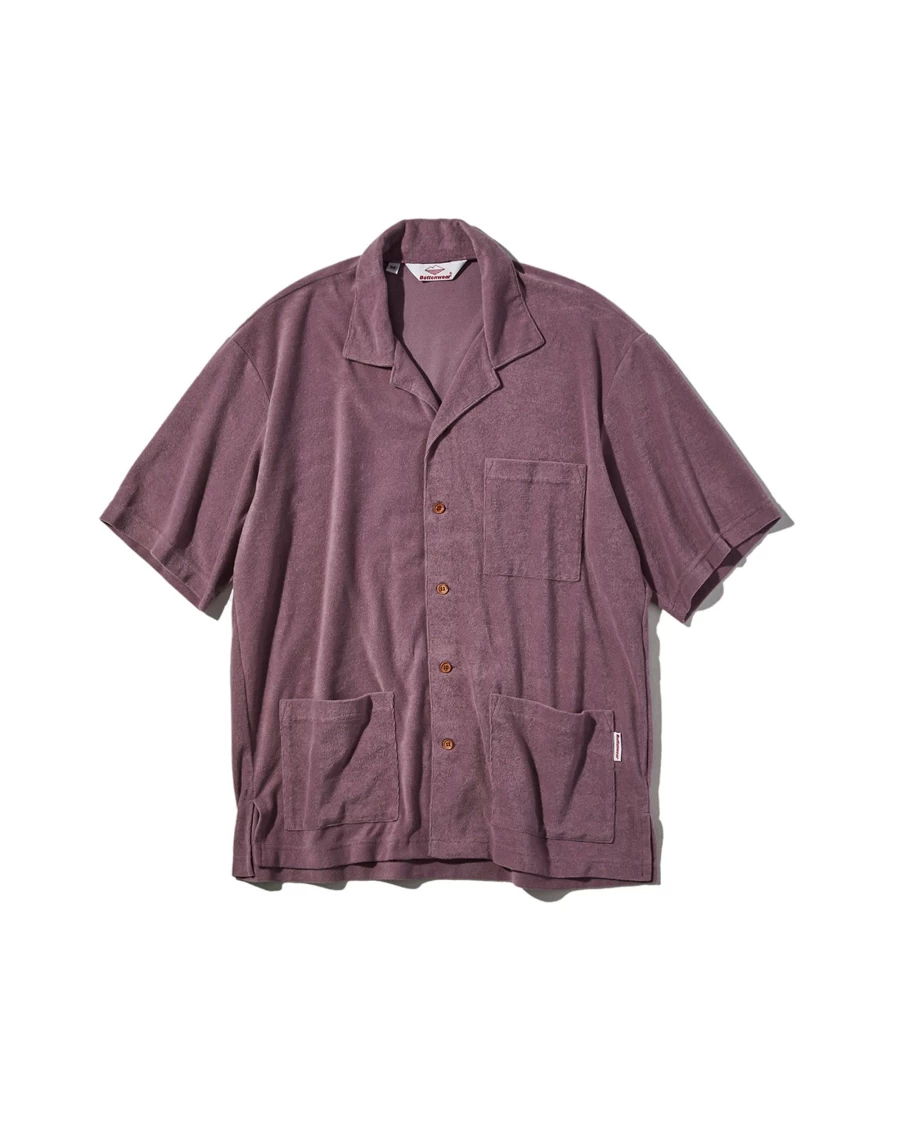 Battenwear Men's Lavender Lounge Shirt - Comfortable Casual Wear