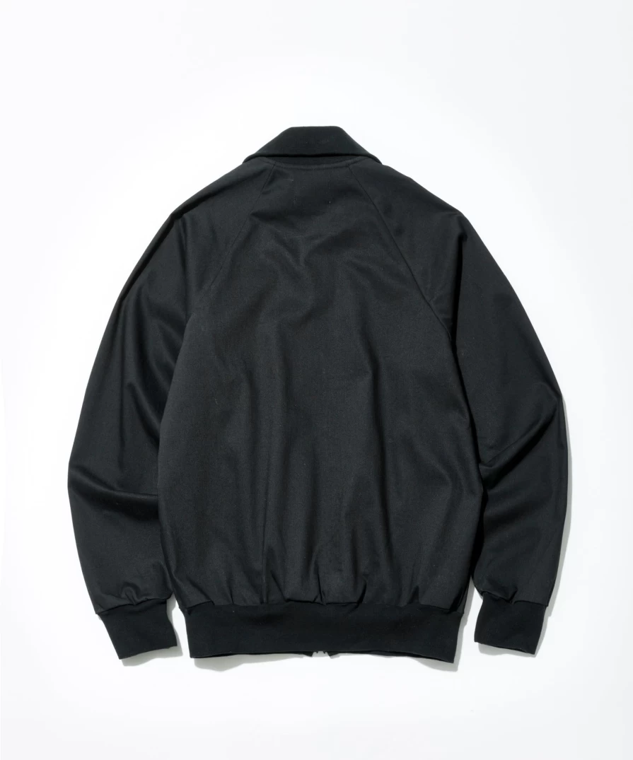 Battenwear Men's Black Track Jacket - Lightweight Athletic Running Top