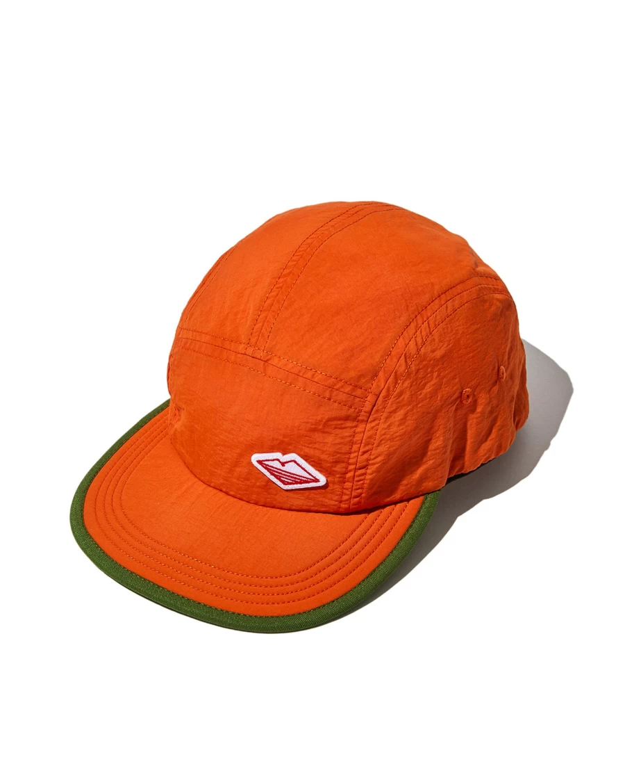 Battenwear Men's Orange Camp Cap - Classic Outdoor Baseball Hat