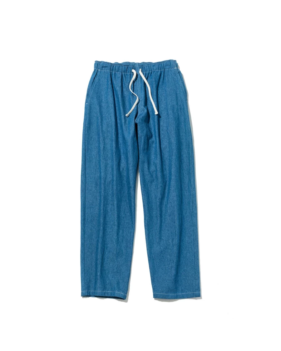 Battenwear Men's Active Lazy Pants in Denim Blue - Comfortable Casual Wear