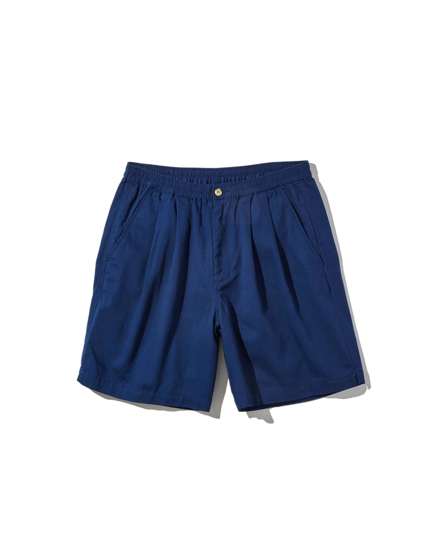Battenwear Men's Navy Weekend Shorts - Comfortable Casual Summer Shorts for Men
